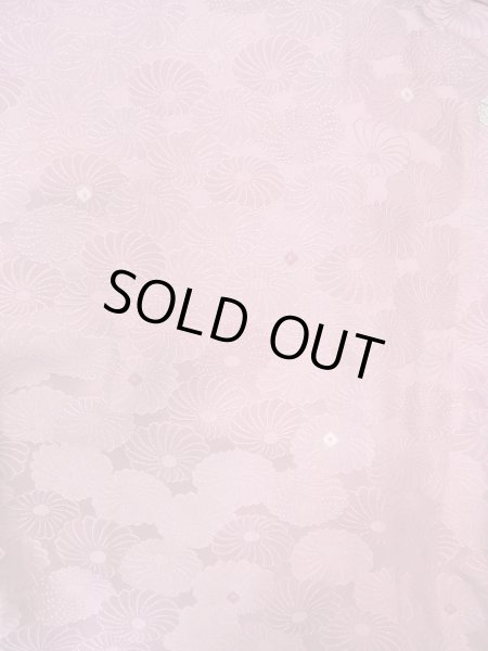 画像4: O0117S 女性用小紋  シルク(正絹) 淡い紫み桃色,  【中古】【USED】【リサイクル】 ★★★☆☆【O0117S】 (4)