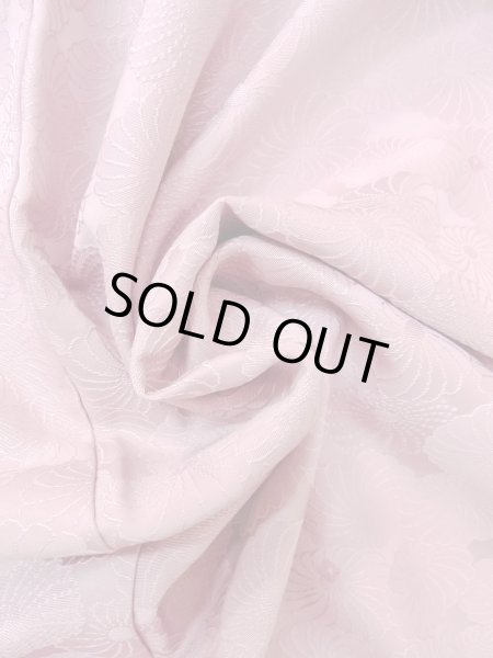 画像12: O0117S 女性用小紋  シルク(正絹) 淡い紫み桃色,  【中古】【USED】【リサイクル】 ★★★☆☆【O0117S】 (12)