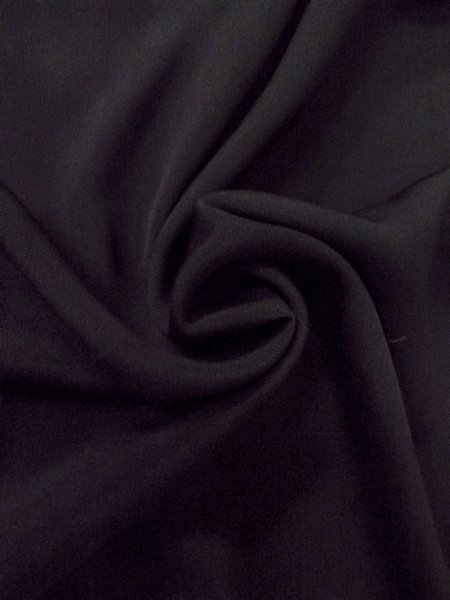 画像8: O0117T 女性用喪服  シルク(正絹) 黒,  【中古】【USED】【リサイクル】 ★★★☆☆【O0117T】 (8)