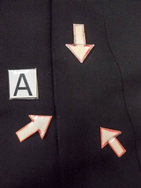 画像11: O0117T 女性用喪服  シルク(正絹) 黒,  【中古】【USED】【リサイクル】 ★★★☆☆【O0117T】 (11)