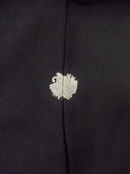 画像3: O0117U 女性用喪服  シルク(正絹) 黒,  【中古】【USED】【リサイクル】 ★☆☆☆☆【O0117U】 (3)