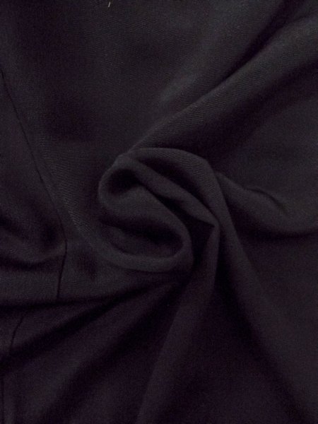 画像8: O0117V 女性用喪服  シルク(正絹) 黒,  【中古】【USED】【リサイクル】 ★☆☆☆☆【O0117V】 (8)