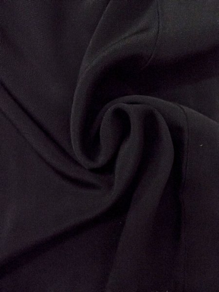 画像9: O0117V 女性用喪服  シルク(正絹) 黒,  【中古】【USED】【リサイクル】 ★☆☆☆☆【O0117V】 (9)