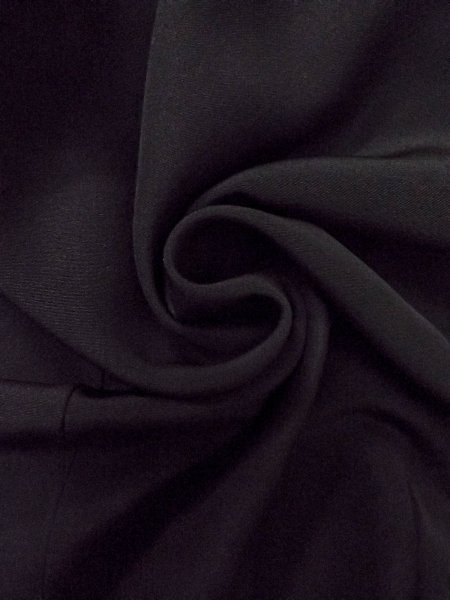 画像8: O0117W 女性用喪服  シルク(正絹) 黒,  【中古】【USED】【リサイクル】 ★★★☆☆【O0117W】 (8)