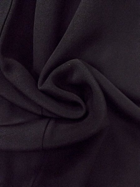 画像9: O0117W 女性用喪服  シルク(正絹) 黒,  【中古】【USED】【リサイクル】 ★★★☆☆【O0117W】 (9)