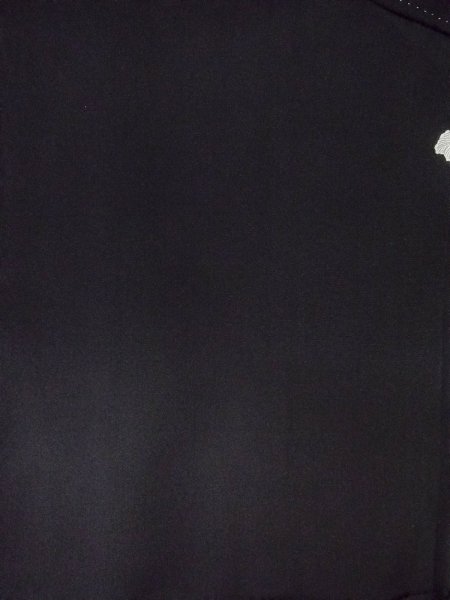 画像4: O0117X 女性用喪服  シルク(正絹) 黒,  【中古】【USED】【リサイクル】 ★★★★☆【O0117X】 (4)