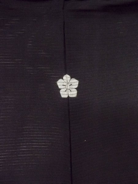 画像3: O0117Y 女性用喪服  シルク(正絹) 黒,  【中古】【USED】【リサイクル】 ★★★★☆【O0117Y】 (3)