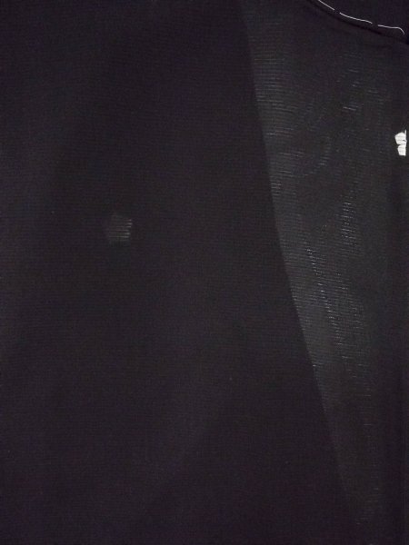 画像4: O0117Y 女性用喪服  シルク(正絹) 黒,  【中古】【USED】【リサイクル】 ★★★★☆【O0117Y】 (4)