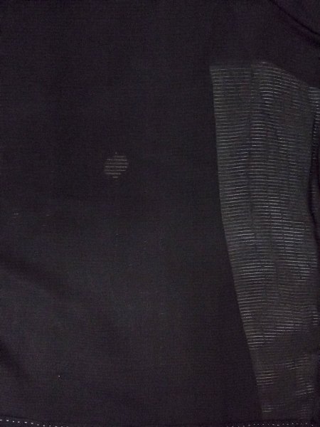 画像3: O0117Z 女性用喪服  シルク(正絹) 黒,  【中古】【USED】【リサイクル】 ★★★☆☆【O0117Z】 (3)