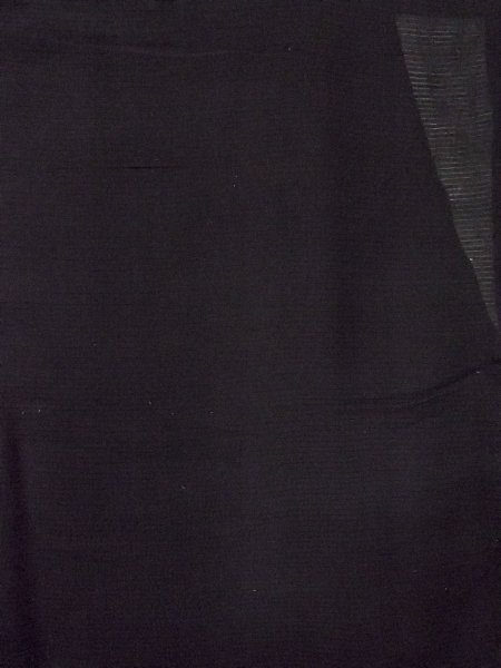 画像6: O0117Z 女性用喪服  シルク(正絹) 黒,  【中古】【USED】【リサイクル】 ★★★☆☆【O0117Z】 (6)