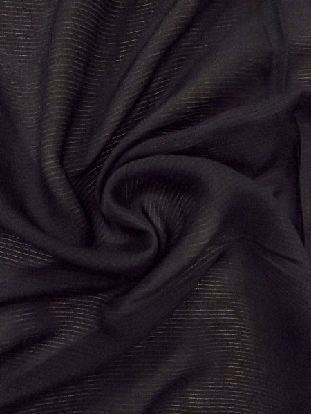 画像11: O0117Z 女性用喪服  シルク(正絹) 黒,  【中古】【USED】【リサイクル】 ★★★☆☆【O0117Z】 (11)