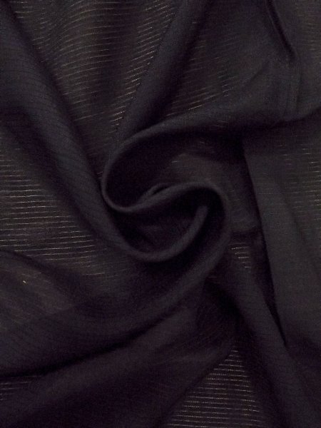 画像12: O0117Z 女性用喪服  シルク(正絹) 黒,  【中古】【USED】【リサイクル】 ★★★☆☆【O0117Z】 (12)