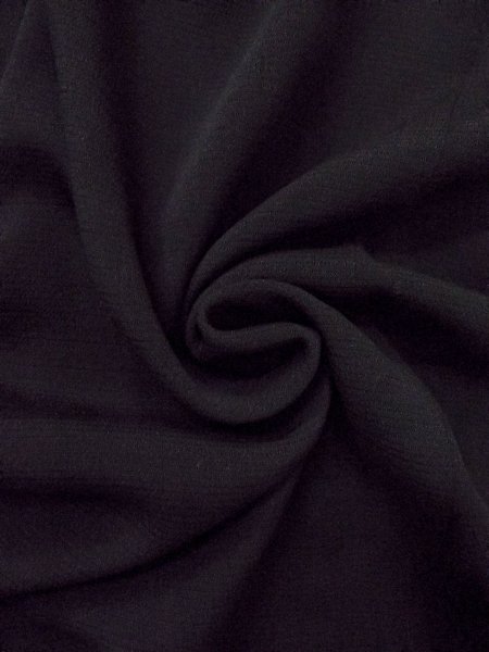 画像11: O0118A 女性用喪服  シルク（正絹） 黒,  【中古】【USED】【リサイクル】 ★★★☆☆【O0118A】 (11)