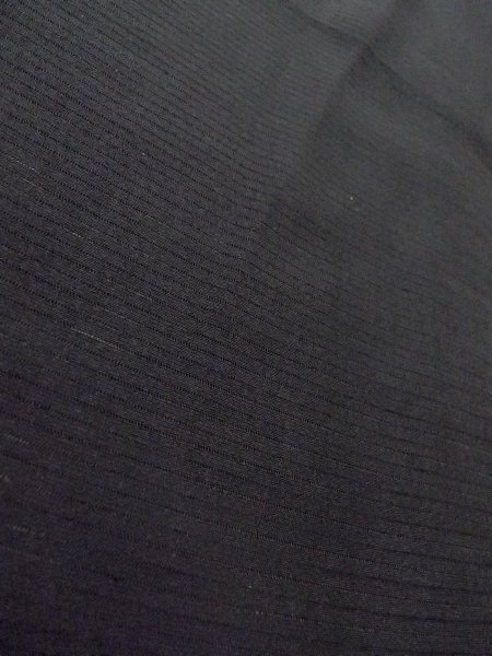 画像8: O0118B 女性用喪服  シルク(正絹) 黒,  【中古】【USED】【リサイクル】 ★★★☆☆【O0118B】 (8)