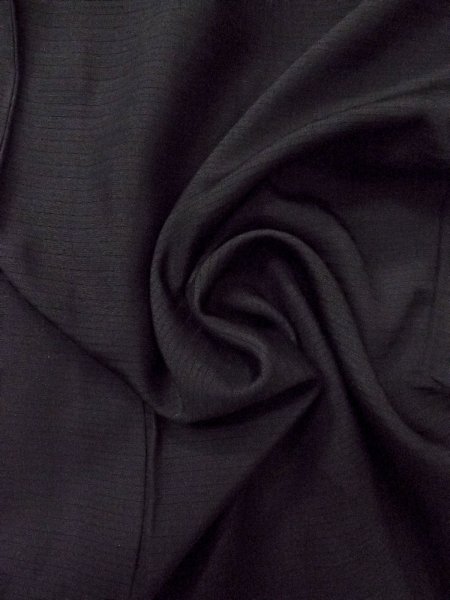 画像10: O0118B 女性用喪服  シルク(正絹) 黒,  【中古】【USED】【リサイクル】 ★★★☆☆【O0118B】 (10)