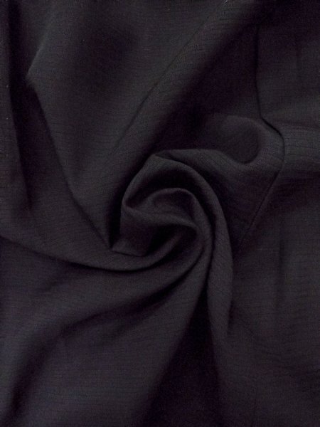 画像10: O0118C 女性用喪服  シルク(正絹) 黒,  【中古】【USED】【リサイクル】 ★★★☆☆【O0118C】 (10)