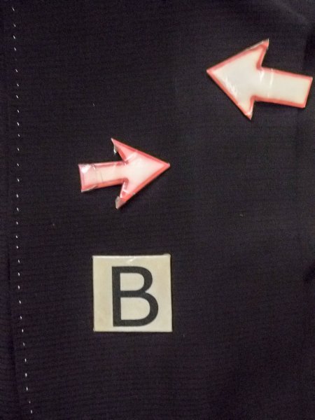 画像14: O0118D 女性用喪服  シルク(正絹) 黒,  【中古】【USED】【リサイクル】 ★★★☆☆【O0118D】 (14)