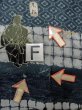 画像19: O0124A 男性用襦袢  ウール 藍, 松/松葉 【中古】【USED】【リサイクル】 ★☆☆☆☆【O0124A】 (19)