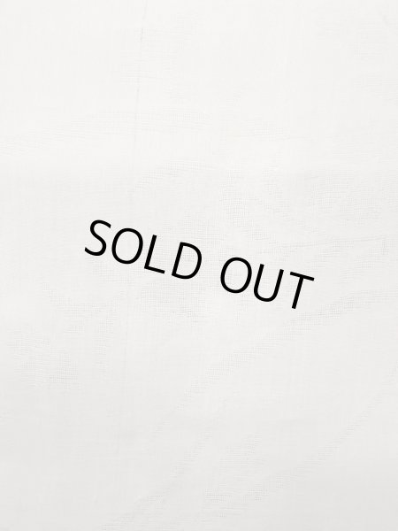 画像7: O0124G 女性用襦袢  麻 オフ　ホワイト, 葉 【中古】【USED】【リサイクル】 ★★☆☆☆【O0124G】 (7)