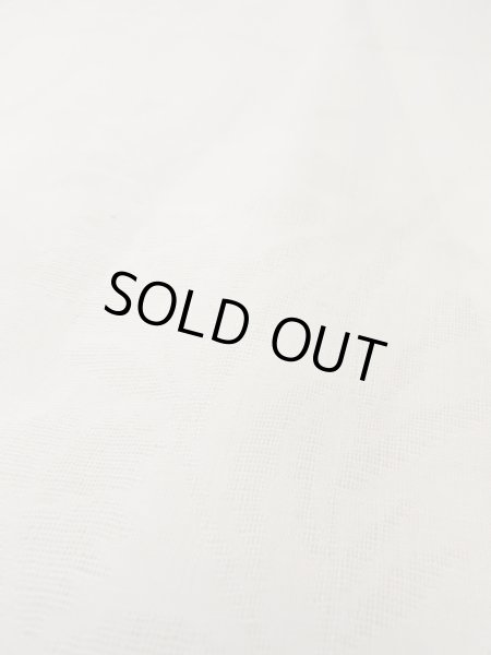 画像8: O0124G 女性用襦袢  麻 オフ　ホワイト, 葉 【中古】【USED】【リサイクル】 ★★☆☆☆【O0124G】 (8)