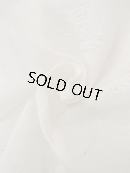 画像12: O0124G 女性用襦袢  麻 オフ　ホワイト, 葉 【中古】【USED】【リサイクル】 ★★☆☆☆【O0124G】 (12)