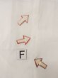 画像19: O0124G 女性用襦袢  麻 オフ　ホワイト, 葉 【中古】【USED】【リサイクル】 ★★☆☆☆【O0124G】 (19)