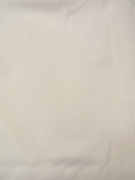 画像3: O0124H 女性用襦袢  シルク（正絹） オフ　ホワイト, 縞 【中古】【USED】【リサイクル】 ★★★☆☆【O0124H】 (3)