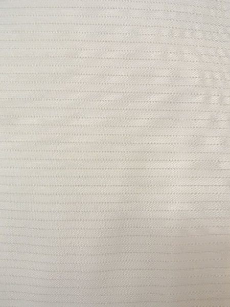 画像6: O0124H 女性用襦袢  シルク（正絹） オフ　ホワイト, 縞 【中古】【USED】【リサイクル】 ★★★☆☆【O0124H】 (6)