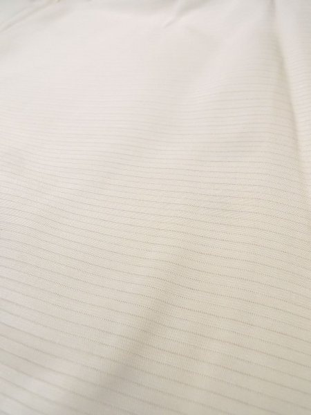 画像8: O0124H 女性用襦袢  シルク（正絹） オフ　ホワイト, 縞 【中古】【USED】【リサイクル】 ★★★☆☆【O0124H】 (8)