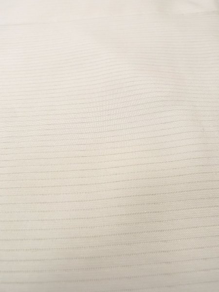 画像9: O0124H 女性用襦袢  シルク（正絹） オフ　ホワイト, 縞 【中古】【USED】【リサイクル】 ★★★☆☆【O0124H】 (9)