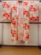 画像1: O0124I 女性用襦袢  シルク（正絹） アイボリー, 花丸文 【中古】【USED】【リサイクル】 ★☆☆☆☆【O0124I】 (1)