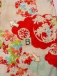 画像15: O0124I 女性用襦袢  シルク（正絹） アイボリー, 花丸文 【中古】【USED】【リサイクル】 ★☆☆☆☆【O0124I】 (15)