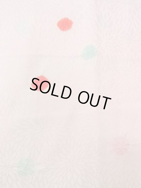 画像5: O0124K 女性用襦袢  シルク（正絹） 淡い桃色, 小さな点々 【中古】【USED】【リサイクル】 ★★★★☆【O0124K】 (5)