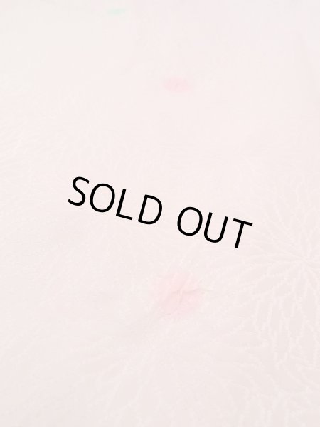 画像8: O0124K 女性用襦袢  シルク（正絹） 淡い桃色, 小さな点々 【中古】【USED】【リサイクル】 ★★★★☆【O0124K】 (8)