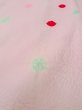 画像9: O0124K 女性用襦袢  シルク（正絹） 淡い桃色, 小さな点々 【中古】【USED】【リサイクル】 ★★★★☆【O0124K】 (9)