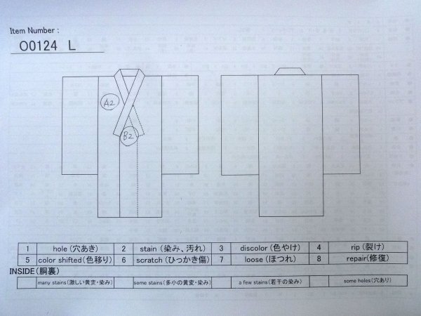 画像13: O0124L 女性用襦袢  シルク（正絹） 淡い桃色, 花 【中古】【USED】【リサイクル】 ★★★☆☆【O0124L】 (13)