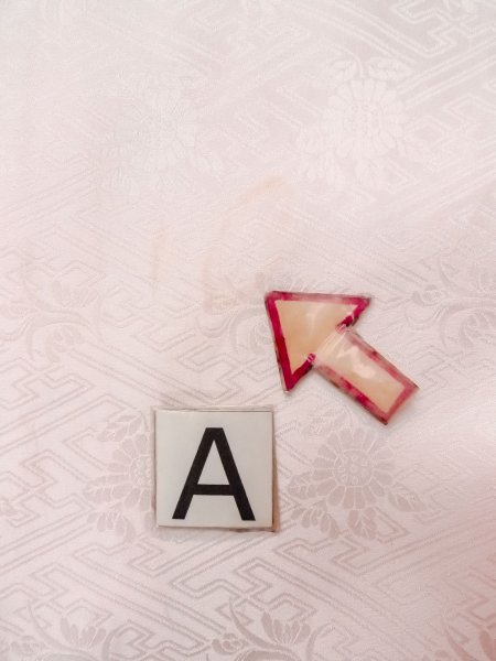 画像14: O0124L 女性用襦袢  シルク（正絹） 淡い桃色, 花 【中古】【USED】【リサイクル】 ★★★☆☆【O0124L】 (14)