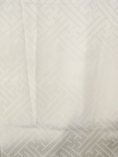 画像4: O0124M 女性用襦袢  シルク（正絹） オフ　ホワイト,  【中古】【USED】【リサイクル】 ★★★★☆【O0124M】 (4)