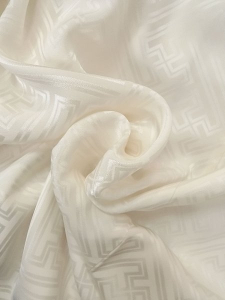 画像12: O0124M 女性用襦袢  シルク（正絹） オフ　ホワイト,  【中古】【USED】【リサイクル】 ★★★★☆【O0124M】 (12)