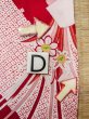 画像17: O0124O 女性用襦袢  シルク（正絹） 赤色, ぼたん 【中古】【USED】【リサイクル】 ★★☆☆☆【O0124O】 (17)
