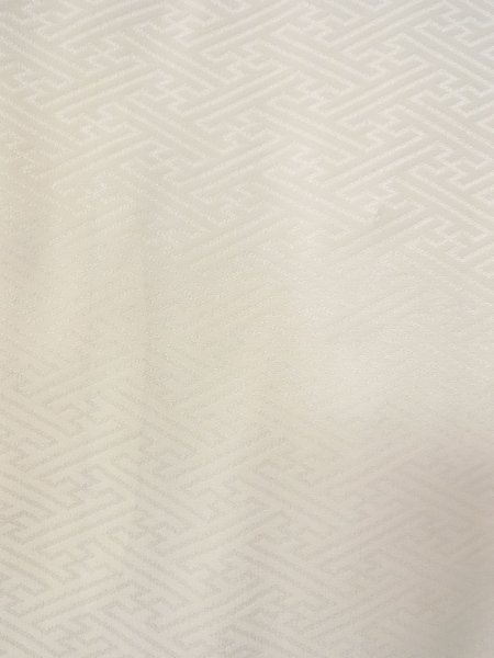 画像5: O0124Q 女性用襦袢  シルク（正絹） アイボリー,  【中古】【USED】【リサイクル】 ★★★☆☆【O0124Q】 (5)