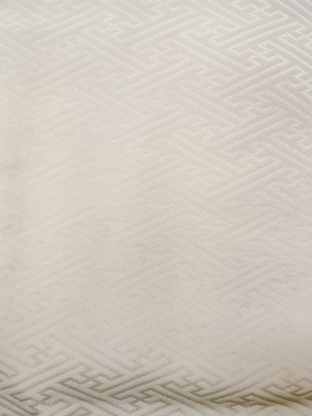 画像6: O0124Q 女性用襦袢  シルク（正絹） アイボリー,  【中古】【USED】【リサイクル】 ★★★☆☆【O0124Q】 (6)