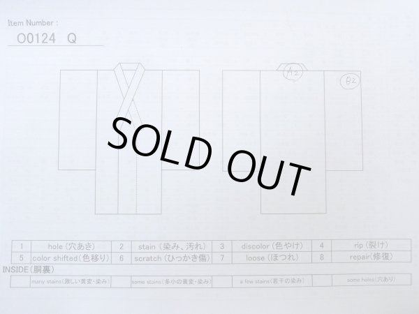 画像13: O0124Q 女性用襦袢  シルク（正絹） アイボリー,  【中古】【USED】【リサイクル】 ★★★☆☆【O0124Q】 (13)