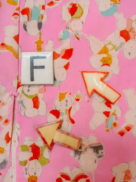 画像19: O0124R 女性用襦袢  シルク（正絹） 薄い桃色, 人々 【中古】【USED】【リサイクル】 ★★☆☆☆【O0124R】 (19)