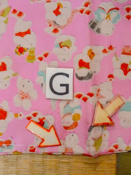 画像20: O0124R 女性用襦袢  シルク（正絹） 薄い桃色, 人々 【中古】【USED】【リサイクル】 ★★☆☆☆【O0124R】 (20)