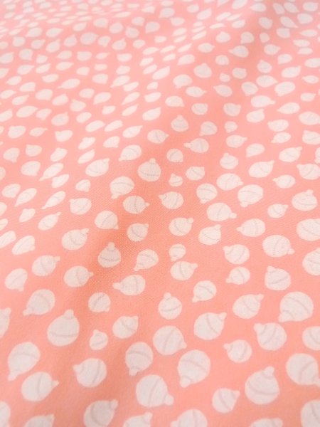 画像8: O0124S 女性用襦袢  シルク（正絹） 淡い珊瑚色,  【中古】【USED】【リサイクル】 ★★★☆☆【O0124S】 (8)