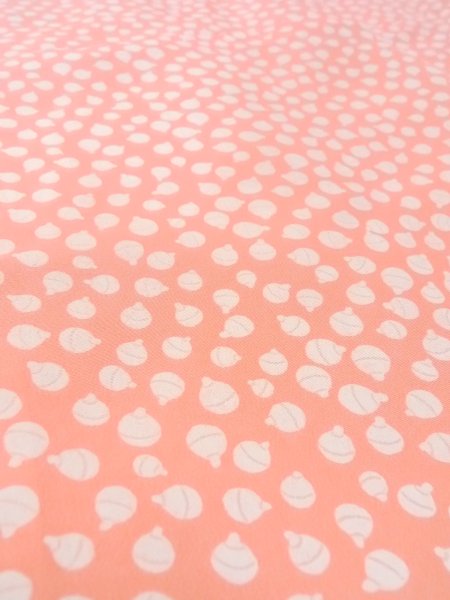 画像10: O0124S 女性用襦袢  シルク（正絹） 淡い珊瑚色,  【中古】【USED】【リサイクル】 ★★★☆☆【O0124S】 (10)