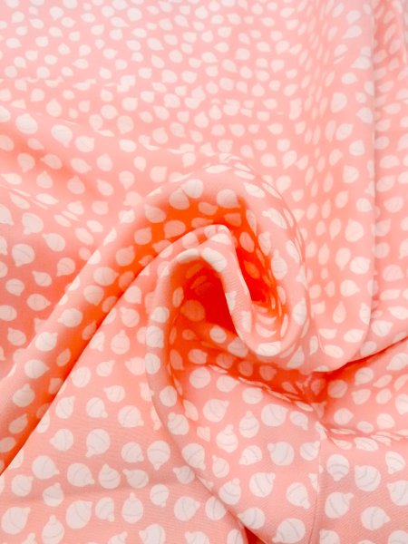 画像11: O0124S 女性用襦袢  シルク（正絹） 淡い珊瑚色,  【中古】【USED】【リサイクル】 ★★★☆☆【O0124S】 (11)