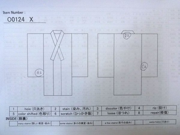 画像13: O0124X 女性用襦袢  シルク（正絹） 淡い桃色,  【中古】【USED】【リサイクル】 ★★★☆☆【O0124X】 (13)