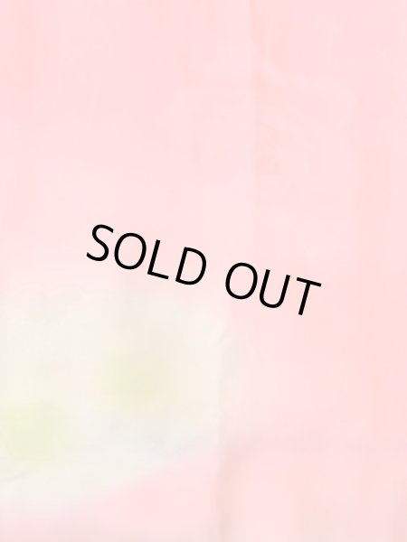 画像4: O0124Z 女性用襦袢  シルク（正絹） 薄い珊瑚色, 花 【中古】【USED】【リサイクル】 ★★☆☆☆【O0124Z】 (4)